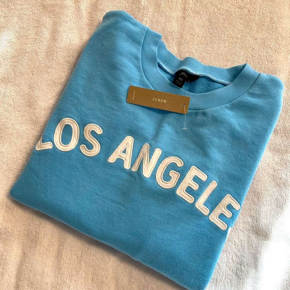 JCREW Los Angeles crewneck sweatshirt x small